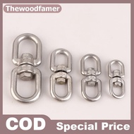 thewoodfamer 1Pc M4 M5 M6 M8 Rotating Universal Ring 8 Shape Unloading Shale Wire Rope Lo Chain Conn