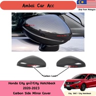 Honda City GN2/ City Hacthback 2020-2023 Carbon Side Mirror Cover