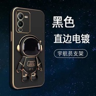 soft case infinix note 12 g96 astronot plating premium handphone - black