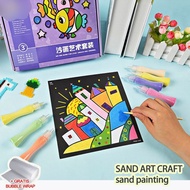 Diy Sand Painting Art/Sand Art Craft/Drawing Painting With Colored Sand/Children's Craft Art Toys / 