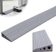 Door Threshold Ramps, 100 x 6.5 x 2.5 cm, Transition Profile, Self-Adhesive Silicone Door Threshold