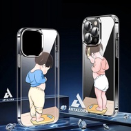 Clear glossy Case for Nubia 2 5G Nubia V60/ Nubia neo 5G/ - Couple MOTIF - NF18 - ALL TYPE CHAT ADMI