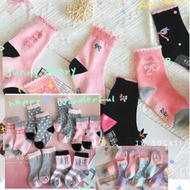 Little Surprise Made In Taiwan Children's Socks Set Stokin Baby Stokin Budak Stokin Newborn