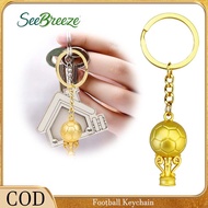 World Cup Soccer Trophy Keychain Resin Sepak Bola Pendant Cenderahati Rusia 2018 Fan Collection Key 