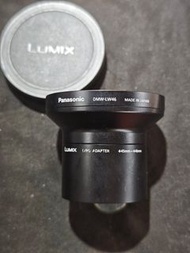 Panasonic松下 (樂聲)DMW-LWV4645mm–46mmCONVERSION0.75X DMW-LA4for ：LX1、LX2LX3、FX01、FX07FX30、FX50  Panason