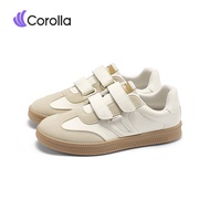 【10.1ใหม่】Corolla Velcro Two Shoes รุ่นใหม่ สไตล์เกาหลี พื้นนุ่มใส่สบาย รองเท้าผ้าใบตีนตุ๊กแก ไม่ต้อ