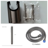 Stainless Steel Bathroom Shower Head Set Household Pressurized SUS304 Stainless Steel Hand Shower Head Bidet Spray Set