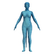 Avatar 2 The Way of Water ชุดจั๊มพ์สูทรัดรูปอีสเตอร์วันฮาโลวีนสำหรับผู้หญิงเครื่องแต่งกายคอสเพลย์น้ำ