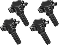 BDFHYK Ignition Coil Pack Set of 4 Compatible with Ford Escape Explorer Focus Fusion Mustang Lincoln