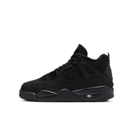 Air Jordan 4 Retro "Black Cat" 復刻大童運動鞋