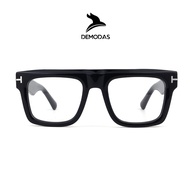 DEMODAS YL99265 Photochromic Bluechromic Lens Square Glasses Anti-Radiation Blueray Minus Normal