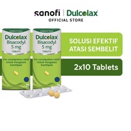 Dulcolax 5mg Isi 20 Tablet - Obat untuk Mengatasi Konstipasi