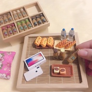 Miniature Dollhouse Collectible Mini Starbucks Lovebucks Bottle Drinks Miniature Simulation Starbuck