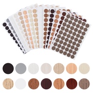 6Dots PVC 21MM Self Adhesive Sticker Screw Hole Sticker Beauty Sticker Screw Decorative Cover Screw 