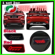 Perodua Rear Bumper Light ALZA new Ativa / Bezza 2020 2022 Reflector Body Kit Signal Brake Flash Run