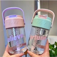Botol Sedotan / Botol Air Pemisahan Teh / Botol Air Kapasitas Besar 600ml