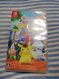 【全新未拆封】SWITCH 大偵探皮卡丘歸來 Nintendo Switch 軟體