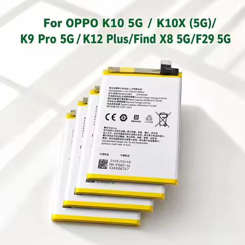 BLPB45 BLPC13 BLP965 BLP865 BLPB07 BLP933 Battery For OnePlus OPPO K10 5G / K10X (5G)/ K9 Pro 5G/K12