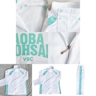 Haikyuu White Aoba Johsai Johsai High School Sportswear For Casual Style Fashion And