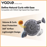 YOOLE 360 Magnetic Rotating Nozzle Hair Dryer Diffuser
