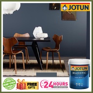 JOTUN 5L 4477 DECO BLUE Majestic True Beauty Sheen /Cat Dalam Kilat/Cat Rumah/Cat Boleh Cuci/ Cat Di