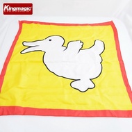Kingmagic Duck To Rabbit Bandanna Duck Magic Silk Scarf Magic Props Stage Magic Magic Scarf