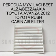 PERODUA MYVI LAGI BEST/ALZA/AXIA/BEZZA/ TOYOTA AVANZA 2012 CABIN AIR FILTER (014520-2990)