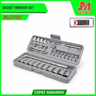 HDT Socket Wrench Set 27pcs L Sliding Socket Wrench 27 Pcs 4-21 mm