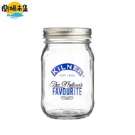 【KILNER】 英國品牌經典銀蓋玻璃密封罐 3入組(原廠總代理)