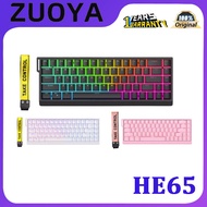 ZUOYA HE65 Magnetic switch mechanical keyboard hot swappable RGB