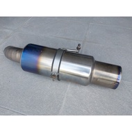 TOMEI Expreme Ti titanium muffler 3 inch inlet Subaru Impreza WRX STI V9 GDB EJ20 inci used original