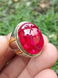 CINCIN BATU MERAH SIAM PECAH SERIBU ORIGINAL BANGKOK ASLI ORIGINAL
