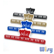 [SG stock] Music Sheet Clip Spring Clip Book Holder Music Score Stand Fixed Clips Note Clef for Piano Guitar Violin
