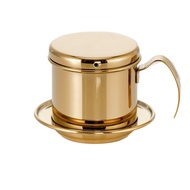 304 Keluli Tahan Karat Periuk Kopi Vietnam Periuk Kopi Periuk Pembancuhan Periuk Titis Penapis Kopi 