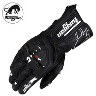 รถจักรยานยนต์ลดราคาจักรยานเสือภูเขา Furygan ถุงมือหนังรถจักรยานยนต์ข้ามประเทศไรเดอร์ถุงมือหนังถุงมือ