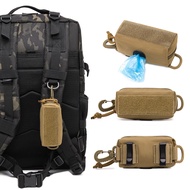 Tactical EDC Molle Pouch Garbage Bag Mini Wallet Card Key Belt Waist Pack Camping Hiking Hunting Out