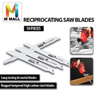 M MALL 10PCS RECIPROCATING SAW BLADES