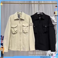 GIO APPAREL  Ston3 Isl4nd Overshirt Jacket Casual Nylon Waterproof  080