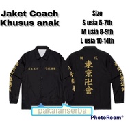 Jaket coach anime Tokyo revengers mikey touman manji anak