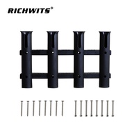 Four Tube Plastic Fishing Rod Tube Nylon Fishing Rod Holder Four Continuous Tube Fishing Rod Tube Fi