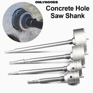 ONLYGOODS Hole Saw Set Cement Concrete Hole Cutter Stainless Steel Carbide Tip Stone Tool Wall Hole 