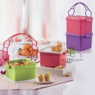 Tupperware Goody Box Double Deep Lunch Box 2 in 1 Set 2 Layer