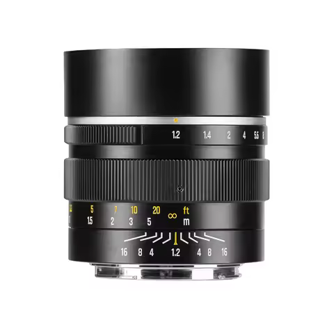 7artisans APS-C 50mm F1.2 Large Aperture Camera Lens for Portrait Photography with Sony E Nikon Z Ca