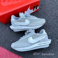 [HYC] NIKE LD WAFFLE FRAGMENT DESIGN X SACAI GREY 藤原浩灰白 23.5CM DH2684-001