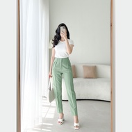 Quần baggy nữ lưng cao - Eden Fashion Store - Q019
