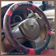 Steering Wheel Cover TOYOTA Rush Gr sport leather Toyota Steering Wheel Cover