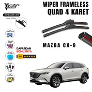 Mazda Cx-9 Quad Car Windshield Wiper Free 5 Bonus