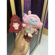 Beutea Christmas Friends Snowies Plush Pendant Blind Box - White Peach