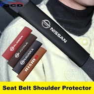 Nissan Car Safety Belt Shoulder Protection Auto Seat Belt Neck Support Soft Cover For Navara Almera 
