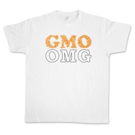 Gmo Anti Gentically Modified Food T-Shirt Vegan Vegetarian Vegan Fun Omg